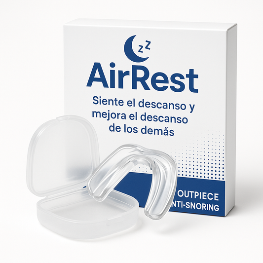 AirRest™ 2025 | Bucal anti-ronquidos y anti-apnea