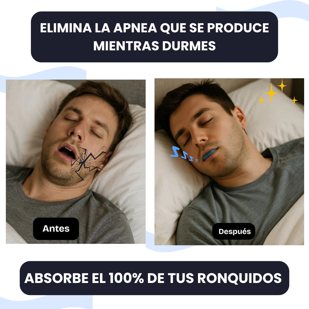 AirRest™ 2025 | Bucal anti-ronquidos y anti-apnea