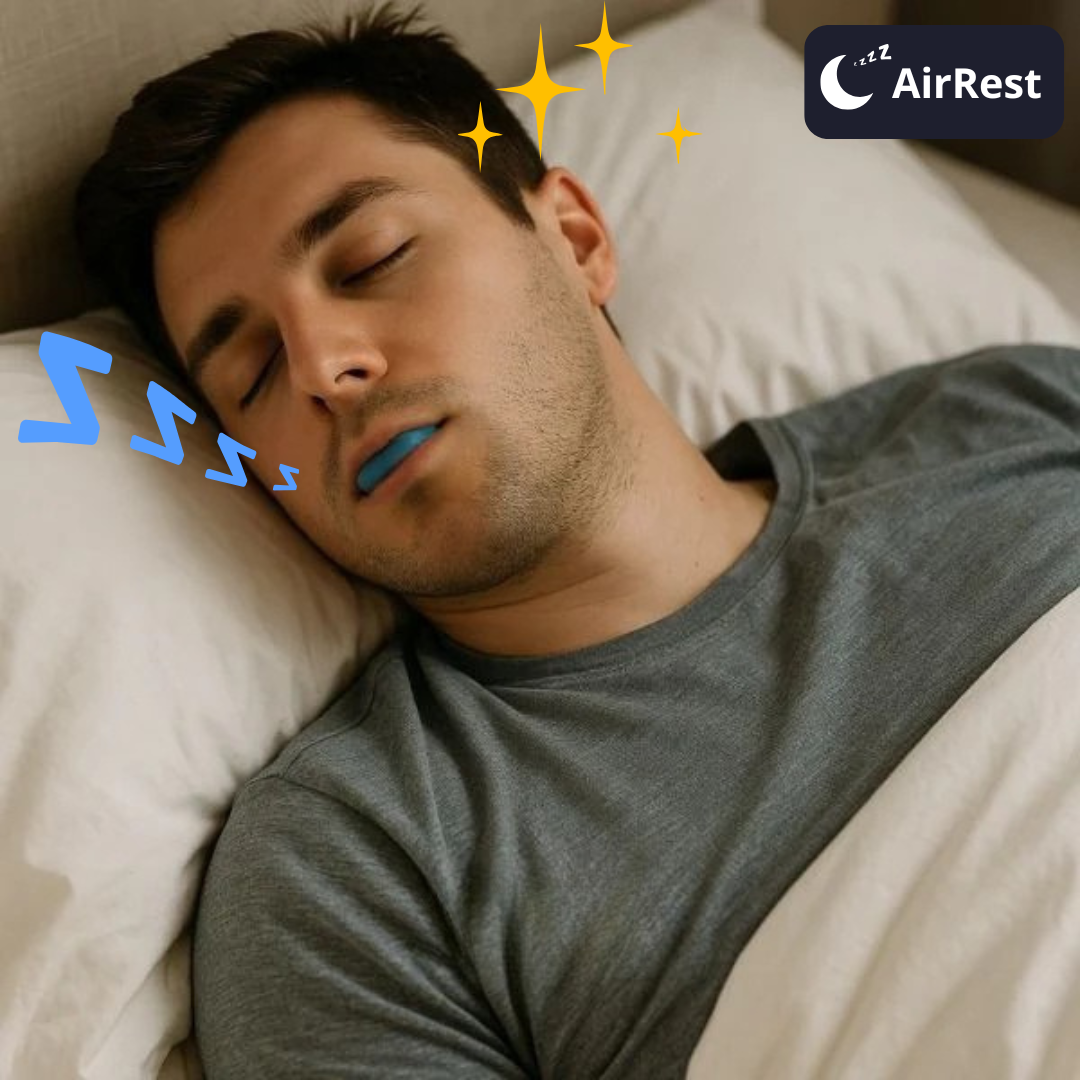 AirRest™ 2025 | Bucal anti-ronquidos y anti-apnea